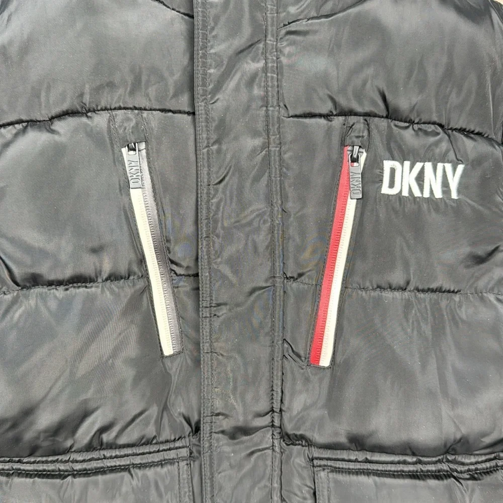DKNY Kids Black Puffer Jacket